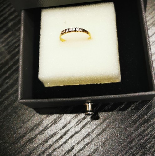 Anello veretta oro giallo - veretta, in
