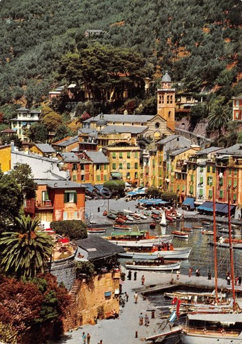 Cartolina portofino panorama - cartolina,