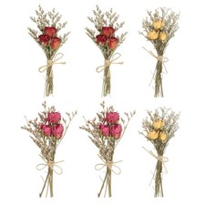 6 pezzi mini rose, bouquet di