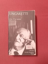 I MERIDIANI MONDADORI UNGARETTI VITA D'UN UOMO TUTTE LE POESIE 2001 