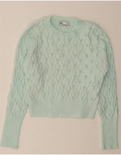 ZARA Womens Crop Crew Neck