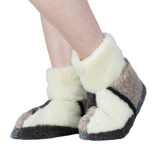 Stivali pantofole donna lana - stivali,