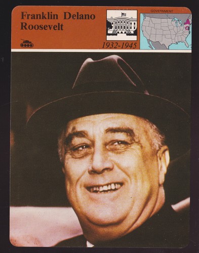 Cartolina franklin delano - franklin,