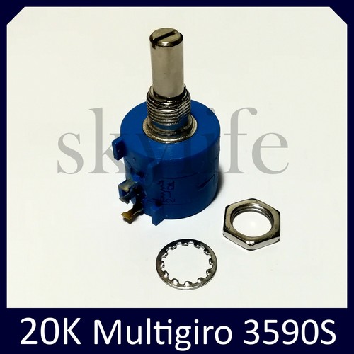 Potenziometro multigiro 20k - potenziometro,