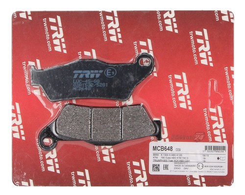 Trw mcb 648 pastiglie - pastiglie, freno