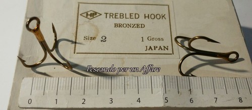 Trebled hook bronzed - hp,