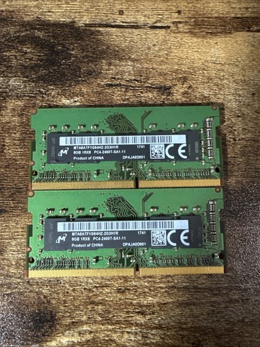 Micron 16gb 2x8gb dual - micron,