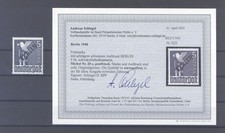 Berlino Michel numero 20c, 5 marchi stampa nera **, scoperta BPP (12349)