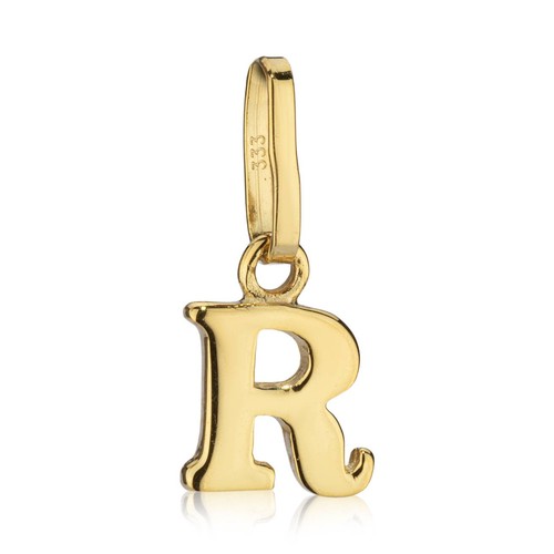 Collana ciondolo lettera