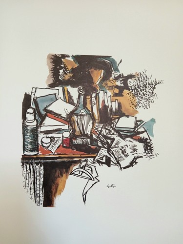 Litografia renato guttuso - renato,