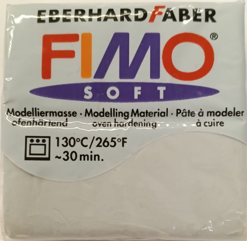 Fimo grigio delfino - grigio, (grigio