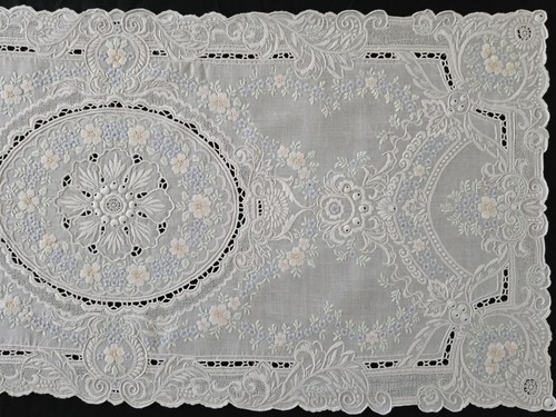 Museale set centrini puro - museale,