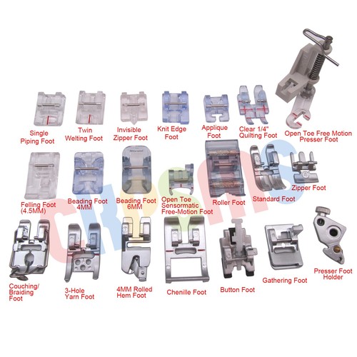 Set piedini cucito - cucito, 21
