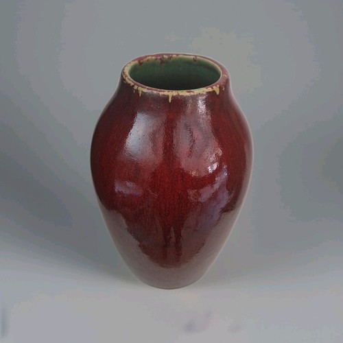 Vaso cinese sangue - cinese, ceramica