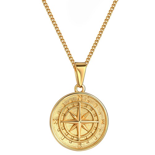 Collana placcato oro rimorchio - collana,