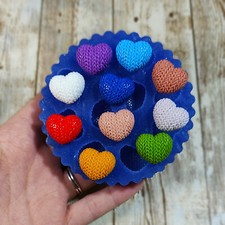 Stampo Cuori Trama maglione