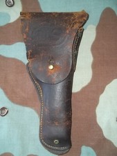 WW2 Us Army Colt 1911 Brown Leather Holster Fondina Seconda Guerra