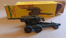 Vintage anni '60 DINKY TOYS 819 "HOWITZER ABS 155mm" in scatola originale, Francia
