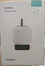 Kooduu Loome, Lanterna LED Portatile, Dimmerabile e Ricaricabile, Smoky Teal, Nuovo... 