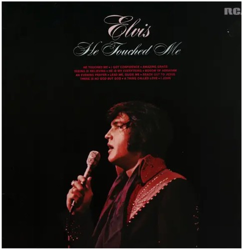 Elvis presley touched lp - presley,
