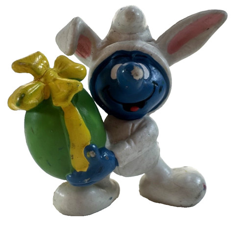 Puffo coniglietto pasquale - puffo,