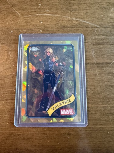 Topps marvel cromo valchiria - cromo,