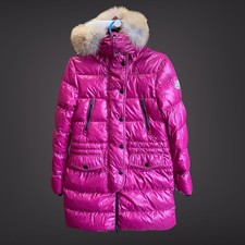 Moncler piumino rosa con