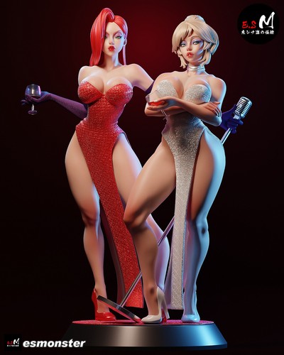 Jessica rabbit holli would - jessica, &