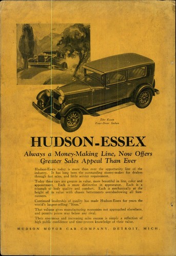 1928 carta pubblicitaria auto - carta,