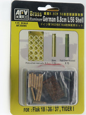 AFV CLUB AF35095 - Brass German 8.8 cm L/56 Shell Case - 1:35