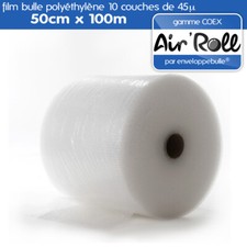 1 Rouleau de film bulle d'air