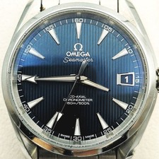 Orologio OMEGA Seamaster Aqua Terra 231.10.39.21.03.001 blu da uomo usato #JW...