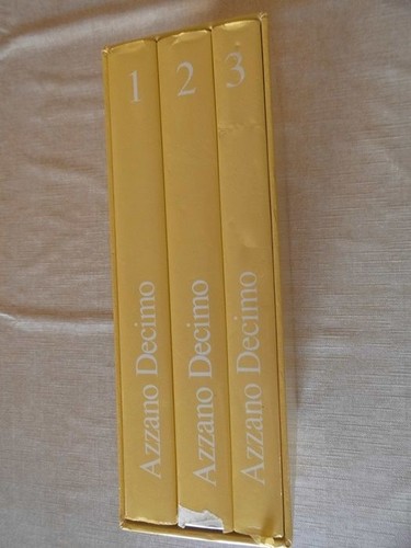 Schuber azzano decimo - bd., im