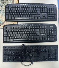 Lotto 3 tastiere PC wireless e USB funzionanti