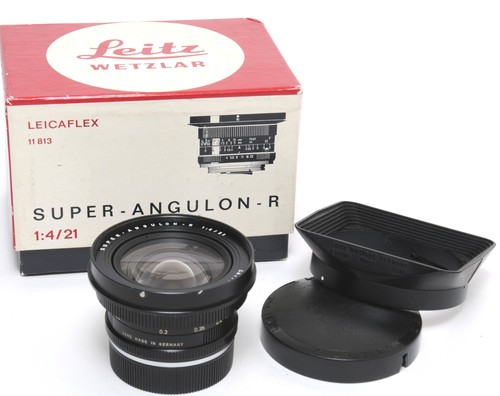Leica super angulon - r, 4/21mm