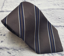 Andrew's Ties Silk Tie Brown