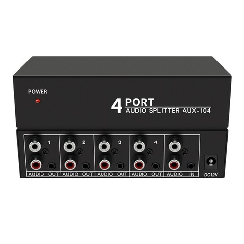 Splitter audio out l - audio, in