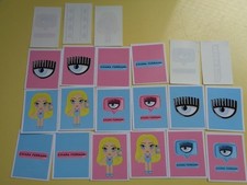 lotto di card game DOLCI PREZIOSI CHIARA FERRAGNI tatuaggi temporanei sorpresina