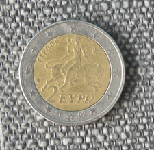 Moneta euro eypo 2002 con - 2,