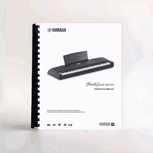 Yamaha dgx 670 manuale - yamaha, di