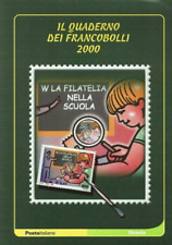 Quaderno dei Francobolli 2000 Poste Italiane - Annata completa Italia Repubblica
