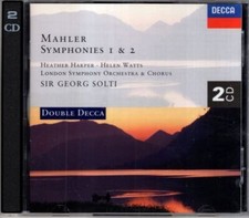 Mahler: Symphonies Nos. 1 & 2 :  Georg Solti