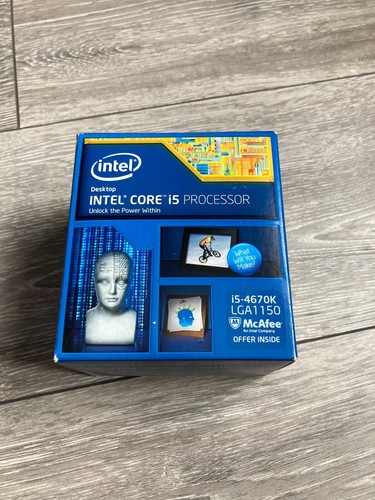 Cpu intel core 4670k - cpu,