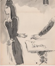 Marc Chagall - Una donna avara