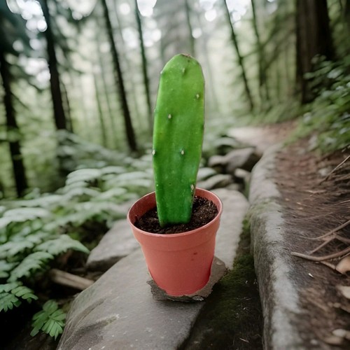 Opuntia monacantha vaso - opuntia,
