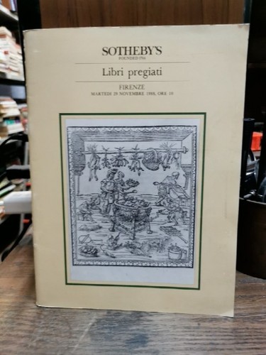 Catalogo asta sotheby - sotheby's, libri