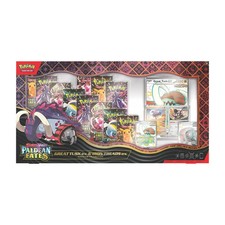 PRESALE Pokemon Destino Paldeo Grande Zanna ex e Battistrada di Ferro ex Collezione Premium