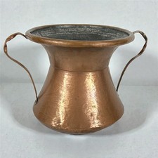 Conca antica in rame concone