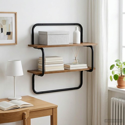 Scaffale parete legno - da,
