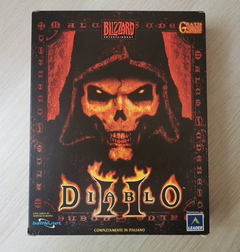 Diablo big box 2000 game - diablo, pc